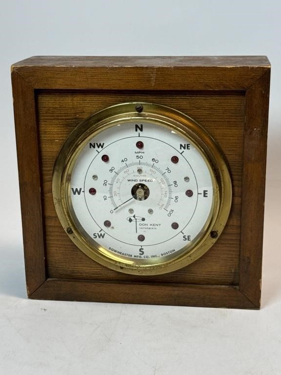 Don Kent Instruments Barometer 8” x 8”