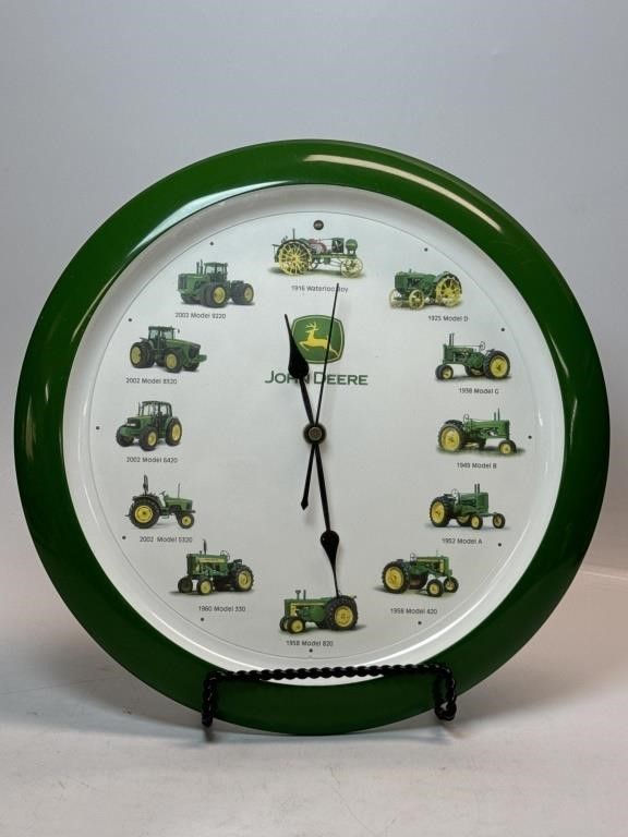 John Deere Wall Clock