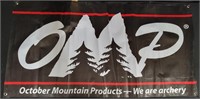 OMP October Mountain Products Archery Vinyl Banner