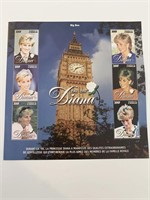 Diana Princess of Wales stamps set