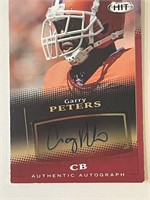 Clemson Tigers Gary Peters signed 2015 Sage