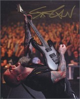 Scott Ian signed "Anthrax" photo