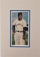 Monte Irvin
signed matted photo