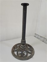 Cast Iron Pedestal 25" high