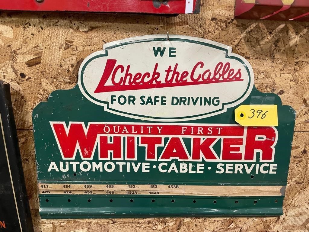 Whitaker Auto Service Battery Cable Rack