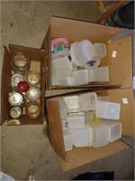 3 Boxes of Canning & Freezer Containers