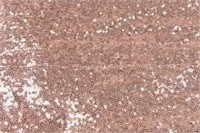 Rose Gold Sequin Tablecloth, Size Unknown