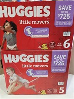 HUGGIES Little Movers Baby Diapers