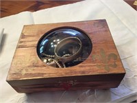 Estate jewelry with dome top box