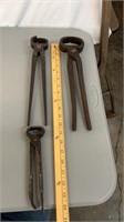 3 Farrier Nipper Tools