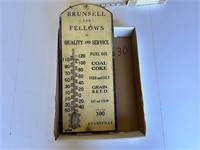 Brunsell & Fellows (Evansville, WI) Thermometer