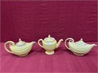 Hall Teapots, Los Angeles Canary Yellow; Aladdin