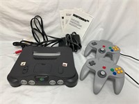 Nintendo 64 N64 Game Console & 2 Controllers
