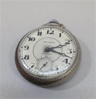 Antique New Haven Compensated Dollar Pocket Watch