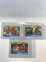 3-1987 NFL Leaders Cards