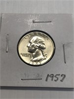 1957 Washington Quarter