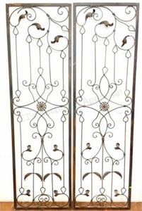 Pair Tuscany Iron Double Doors, Gate Doors