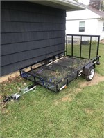 Bumper Hitch Utility Trailer (8’ Long by 5’ Wide)