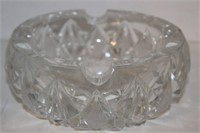 HEAVY CRYSTAL ASHTRAY