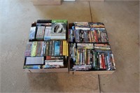 4 Boxes of Misc DVDs