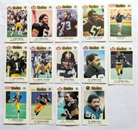 14 Pittsburgh Steelers Giant Eagle Cards Lipps etc