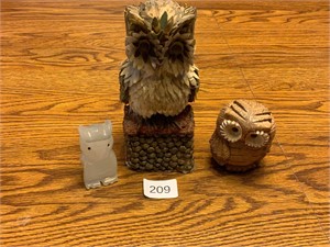 Owls Onyx Shell & Uruguay