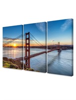DECORARTS - Golden Gate Bridge, San Francisco, Cal