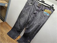 COOGI Mens DESIGNER Blue Jeans Sz 38x32