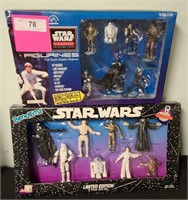 2 NIB STAR WARS ACTION FIGURE SETS