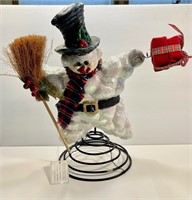 Vintage Snowman Large Tree Topper