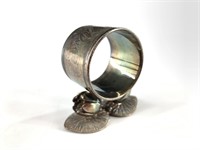 Silver plated napkin ring