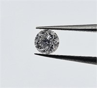 Natural Round Cut Loose Diamond .41CT