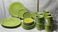 Fiestaware Plates, Cups, Serving Dishes