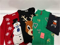 NWT Ladies Holiday Sweaters Christmas Halloween