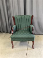 Stuffed Wing Back Chair