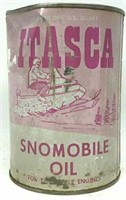 Vintage Itasca Snomobile Oil Can