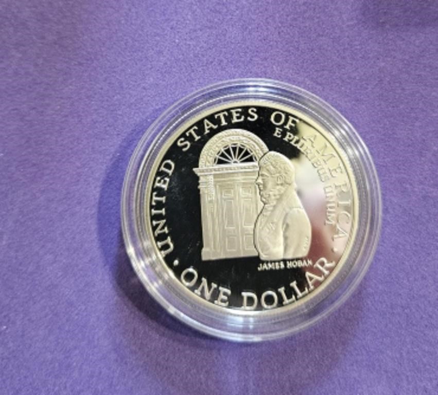 1992  White House Commemorative Coin, .900 Silver