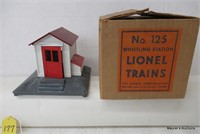 Lionel 125 Whistling Station, OB (No Ship)