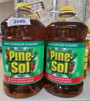 (2) 1.12 GAL PINE SOL MULTI SURFACE CLEANER