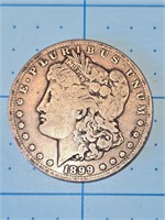 Morgan dollar 1899-O VF condition