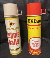 2 x Vintage TENNIS Thermoses