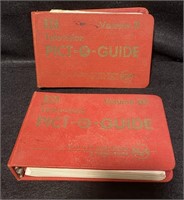 RCA TELEVISION Pict-O-Guides (1949, 1952)