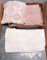 Vintage Crocheted Tablecloths