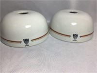 Vintage Dish Covers - pair