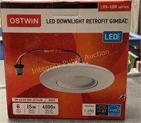 Ostwin LED Downlight Retrofit Gimbal 6"