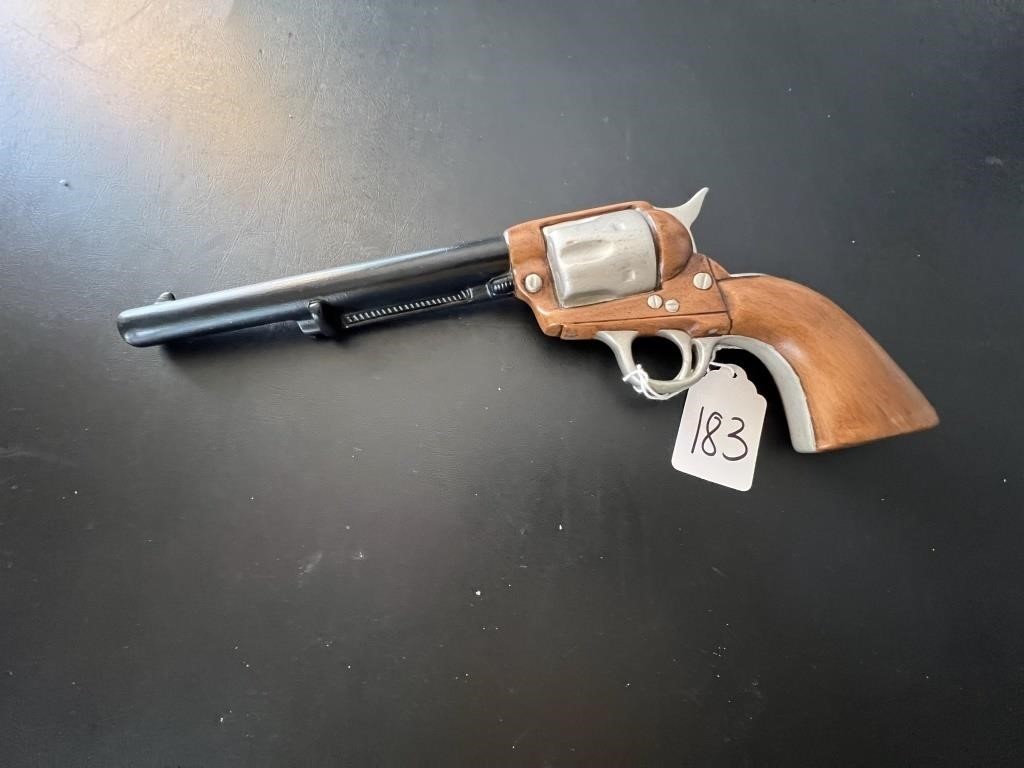 Ceramic Decorative Revolver