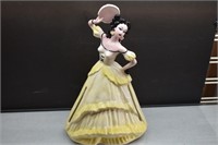 Ceramic Senorita with Tambourine