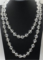 S A I Signed Glass Beaded Necklace
