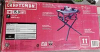 Craftsman 15amp 10" Table Saw With Stand