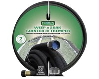 Flexon WS50 1/2" x 50' Black Weep & Soak